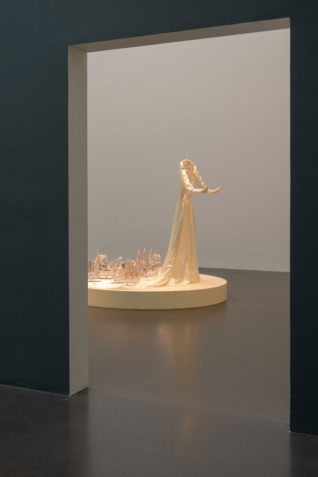 Betye Saar, Brides of Bondage, 1998, Ausstellungsansicht Betye Saar. Serious Moonlight, Kunstmuseum Luzern, 2023, Detail, Foto: Marc Latzel, Courtesy the artist and Roberts Projects, Los Angeles