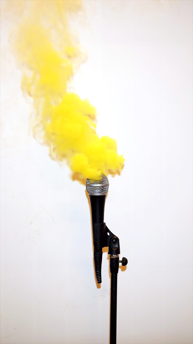 Andreas Brunner, Enfumer le vide, 2023, Courtesy of the artist