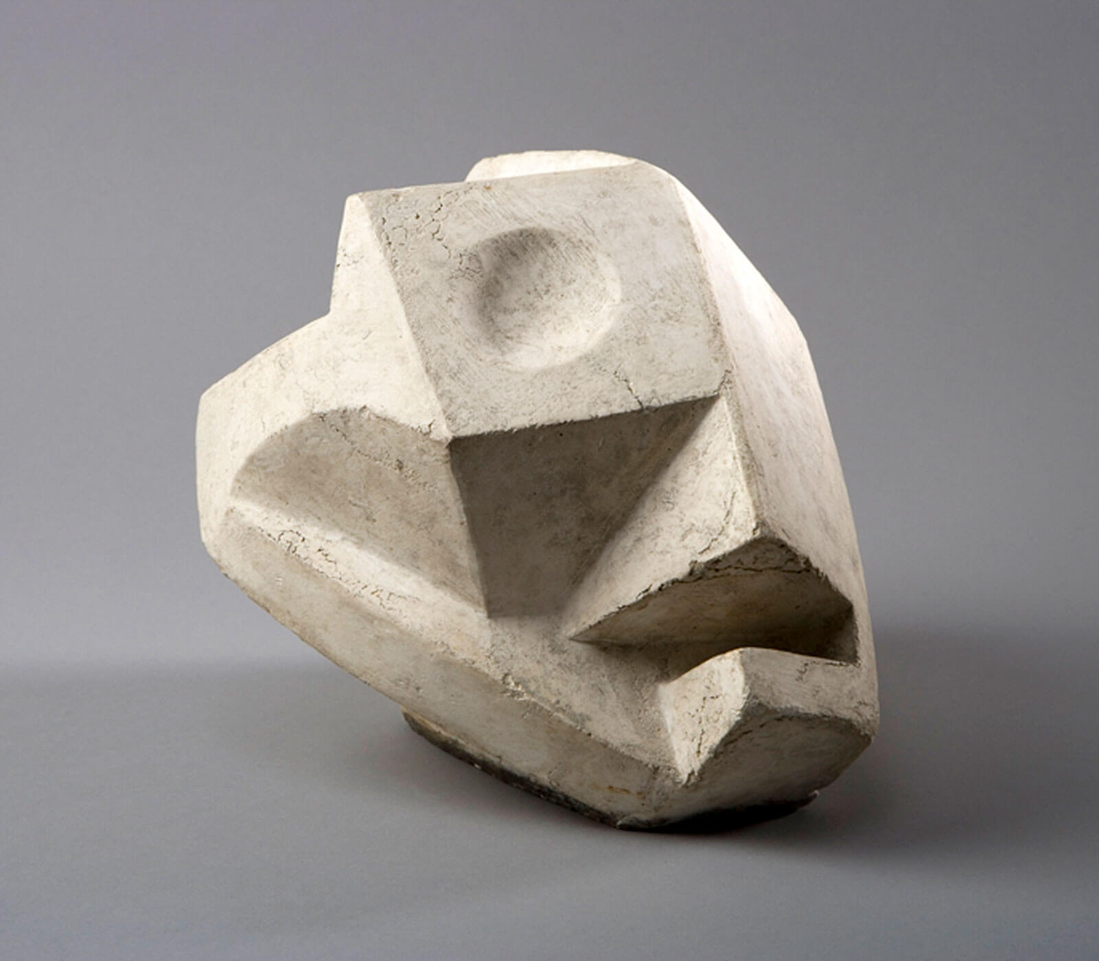 Alberto Giacometti, Tête-crâne, 1934, Gips, 18.5 × 20 × 22.5 cm, Kunsthaus Zürich, Alberto Giacometti-Stiftung, Geschenk des Künstlers, 1965, © 2025 ProLitteris, Zürich