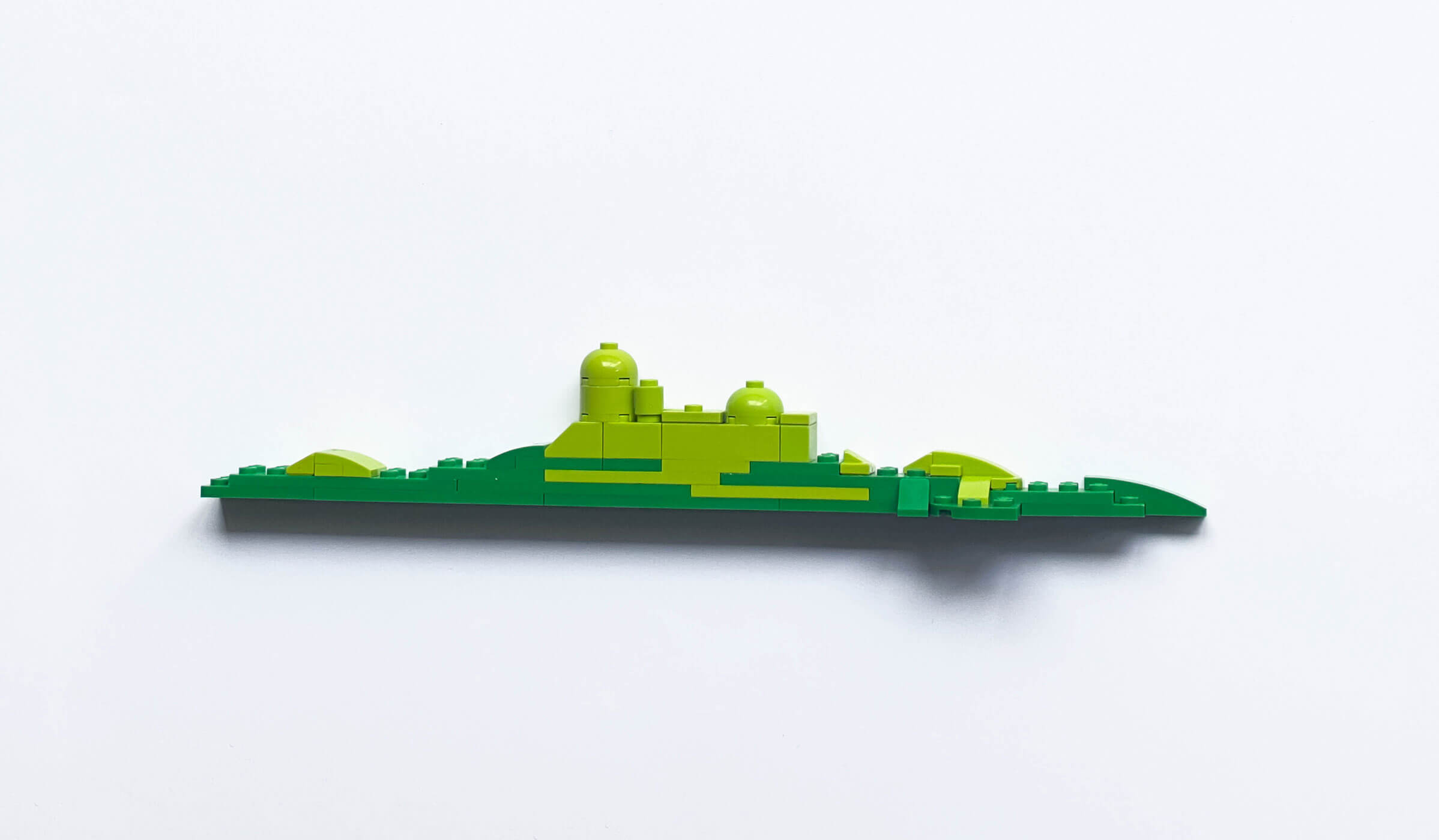Teo Petruzzi, Maybe when we’re gone…, 2024, Lego-Steine, Courtesy of the artist