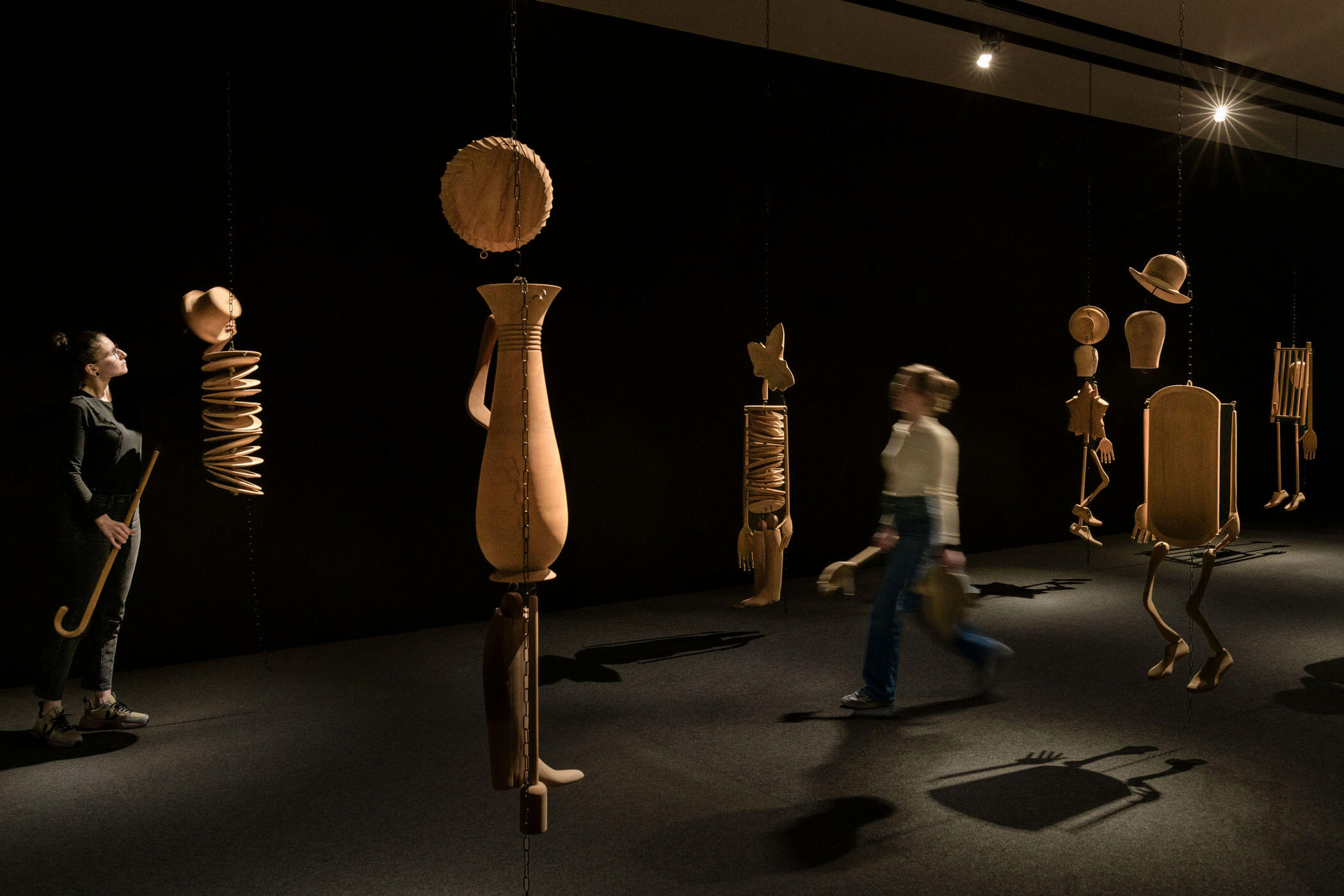 Wiebke Siem. Der Traum der Dinge, Ausstellungsansicht Kunstmuseum Luzern, Foto: Marc Latzel