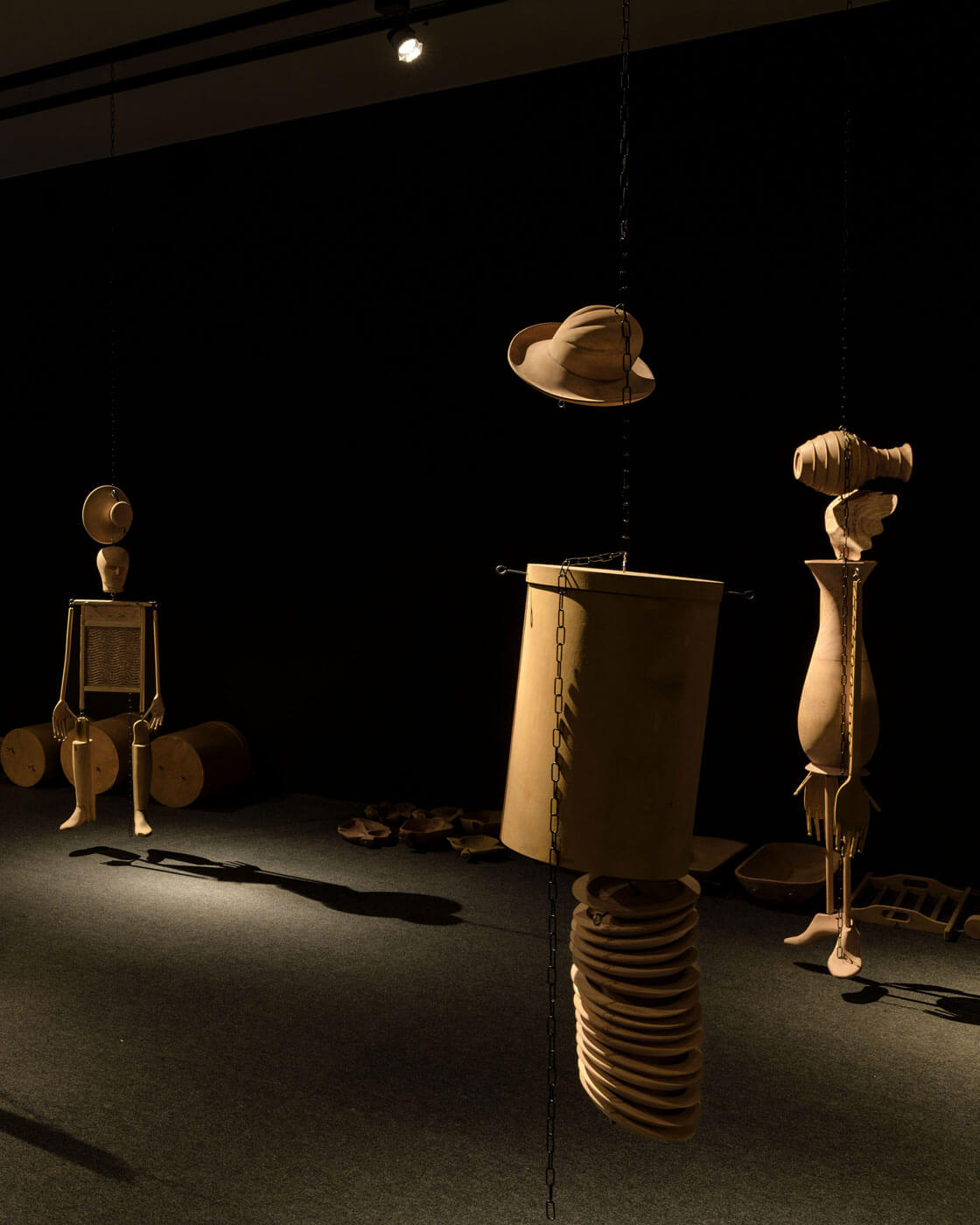 Wiebke Siem. Der Traum der Dinge, Ausstellungsansicht Kunstmuseum Luzern, Foto: Marc Latzel