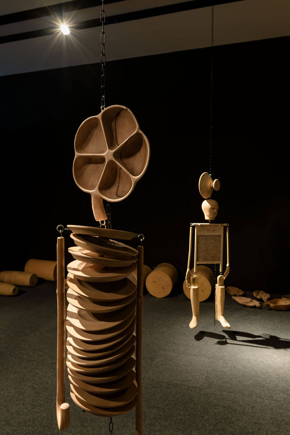 Wiebke Siem. Der Traum der Dinge, Ausstellungsansicht Kunstmuseum Luzern, 2025, Foto: Marc Latzel