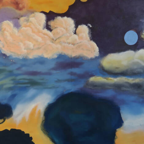 Yann Stéphane Bisso, En second lieu ..., 2025, 100 × 450 cm (Detail), Courtesy of the artist