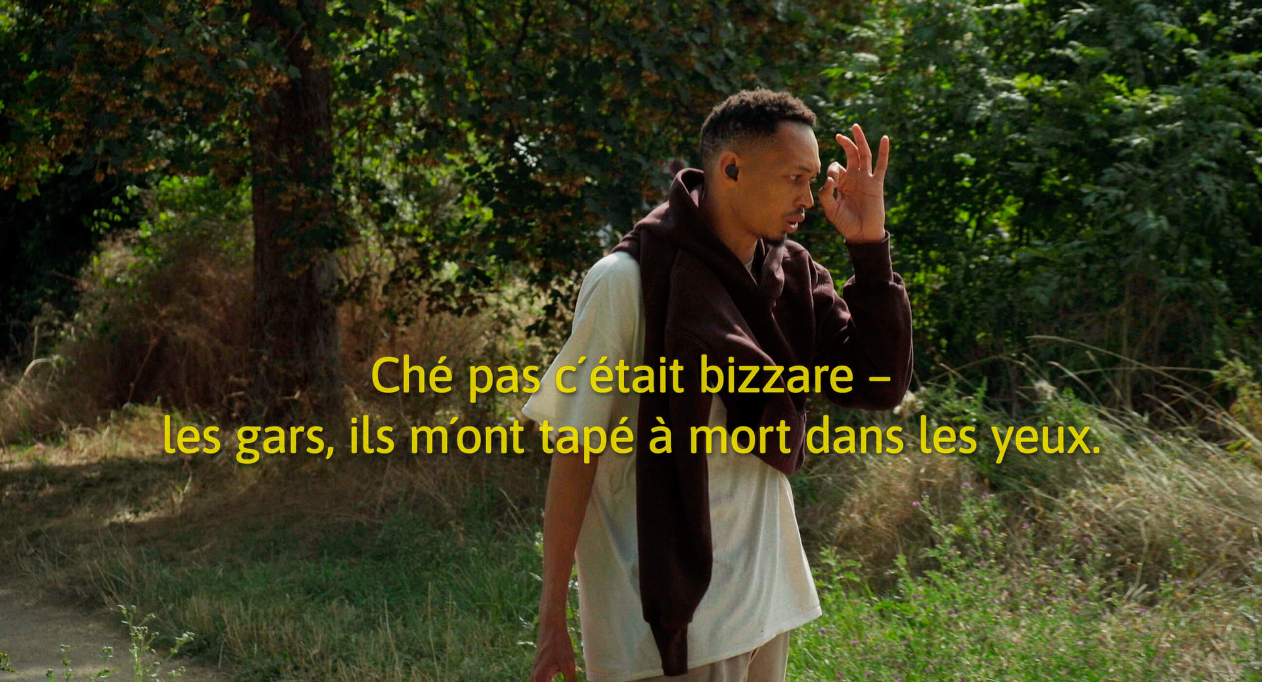 Dominik Zietlow, Le rouge dans le bleu, 2024, Videostill, Courtesy of the artist